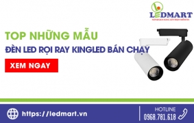 TOP những mẫu đèn LED rọi ray KingLED bán chạy nhất 2024